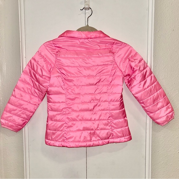 Amazon Essentials Girls Lightweight Water-Resistant Mock Puffer Jacket Small - Picture 6 of 7